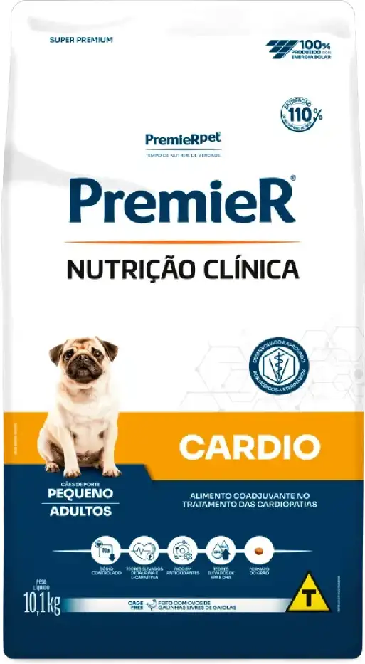PremieR Nutrição Clínica Cardio para Cães Adultos Porte Pequeno 2kg