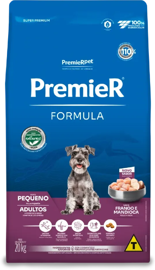 PremieR Formula para Cães Adultos Porte Pequeno sabor Frango 20kg