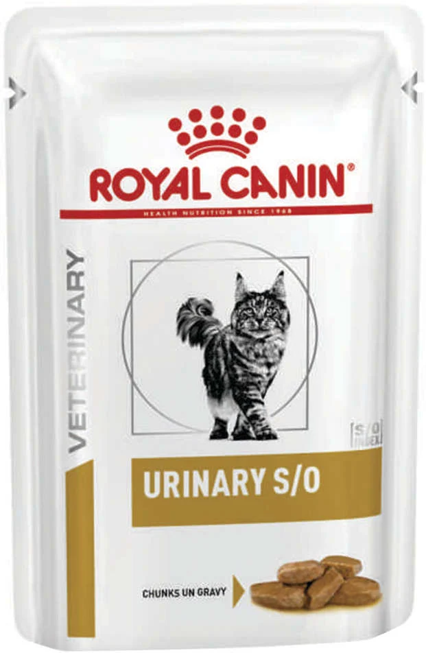 Ração Royal Canin Sachê para Gatos Veterinary Urinary S/O Feline Wet