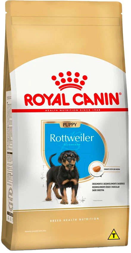 Ração Seca Royal Canin Puppy Rottweiler para Cães Filhotes