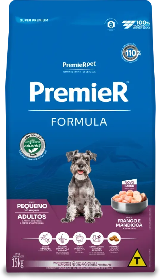 PremieR Formula para Cães Adultos Porte Pequeno sabor Frango 15kg