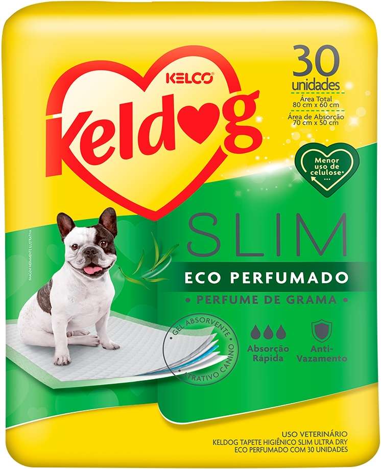 Tapete Higiênico Kelco Keldog Slim Ultra Dry Eco Perfumado
