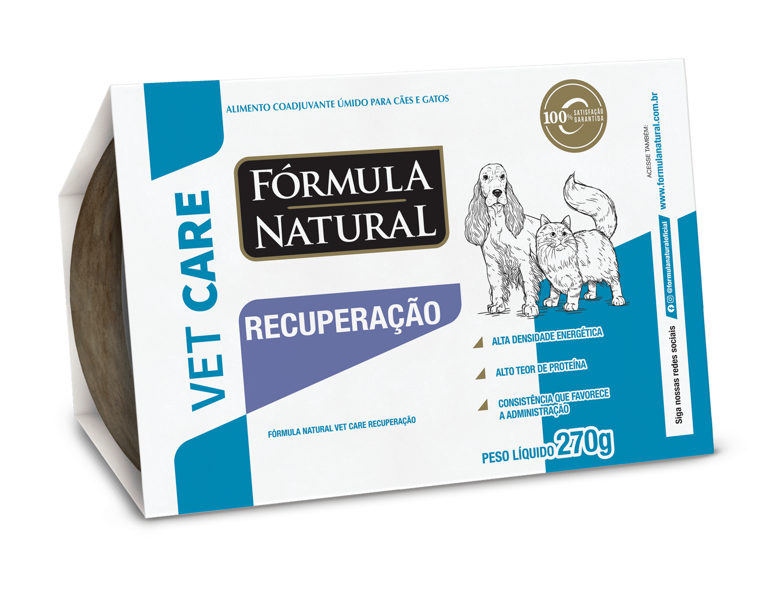 Fórmula Natural Vet Care Recuperação para Cães e Gatos 270g