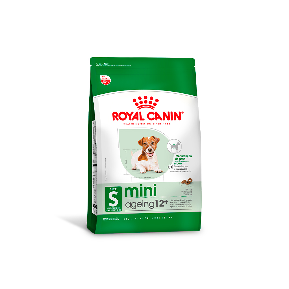 Ração Royal Canin Mini Ageing 12+ para Cães Idosos de Raças Pequenas com 12 Anos ou mais