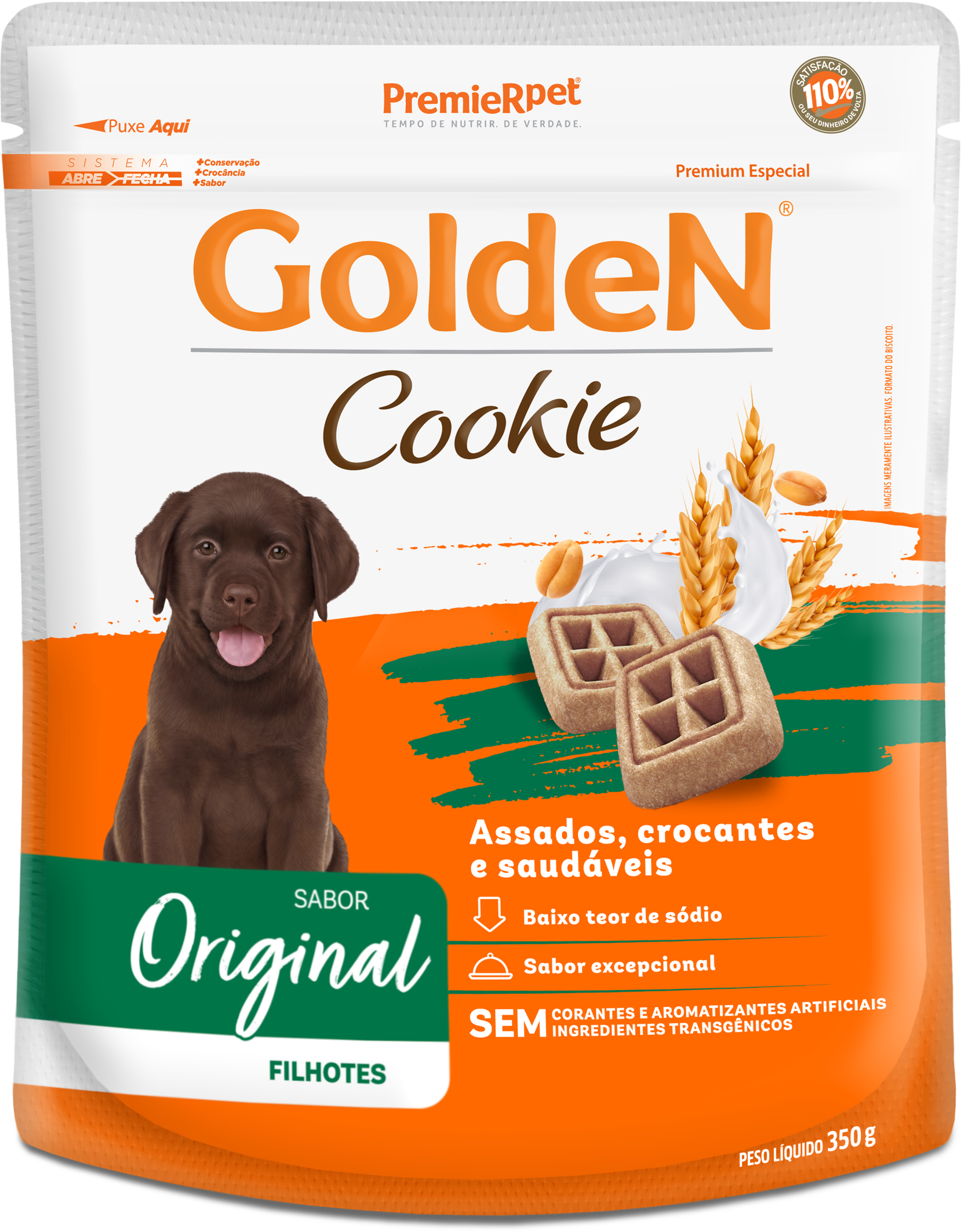 GoldeN Cookie para Cães Filhotes Original 350g