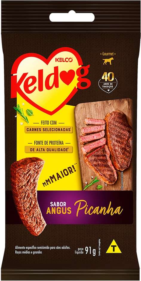 Bifinho Keldog para Cães Sabor Picanha Angus