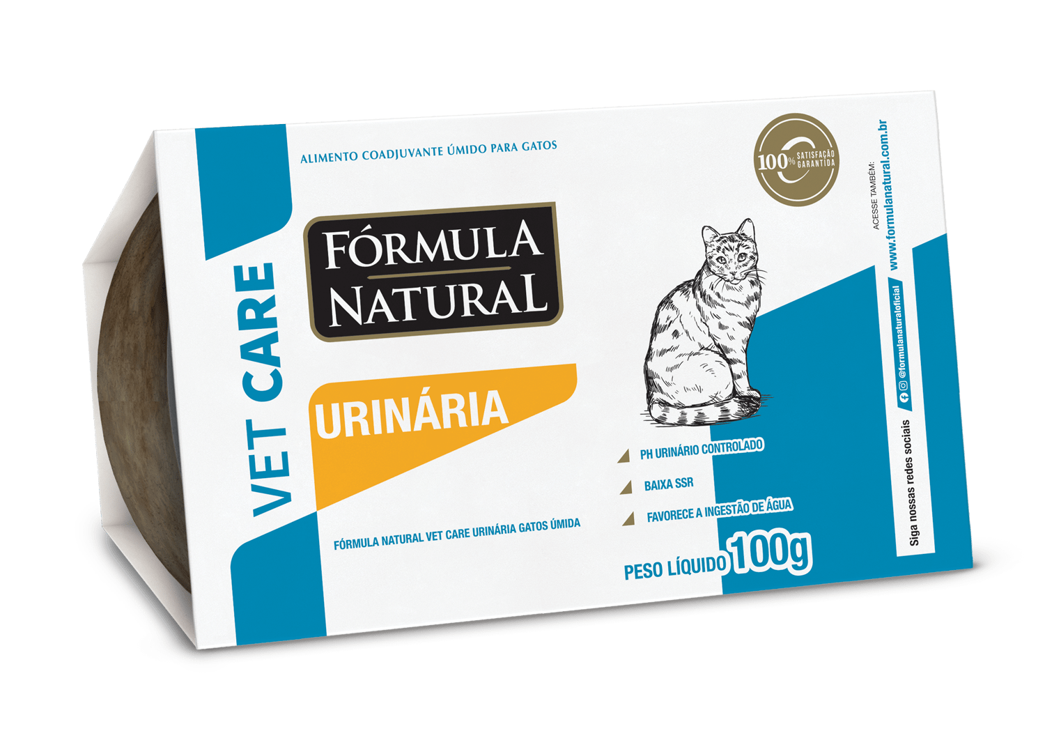 Fórmula Natural Vet Care Urinária para Gatos Ração Úmida 100g