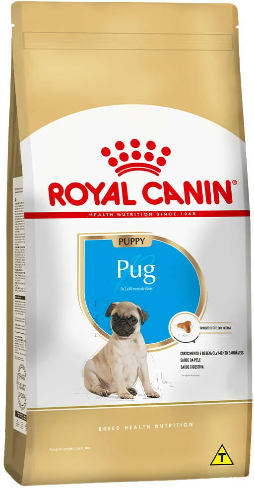Ração Seca Royal Canin Puppy Pug para Cães Filhotes