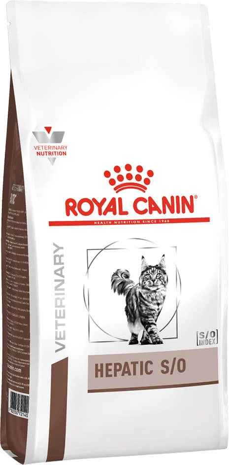 Ração Royal Canin Feline Veterinary Diet Hepatic S/O para Gatos com Problemas Hepáticos