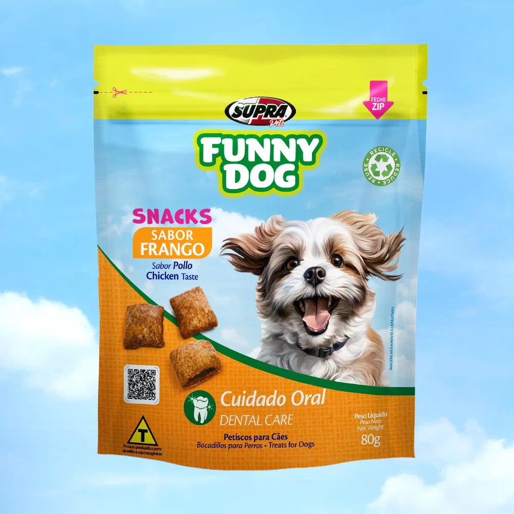 Petisco Snack Funny Dog Frango