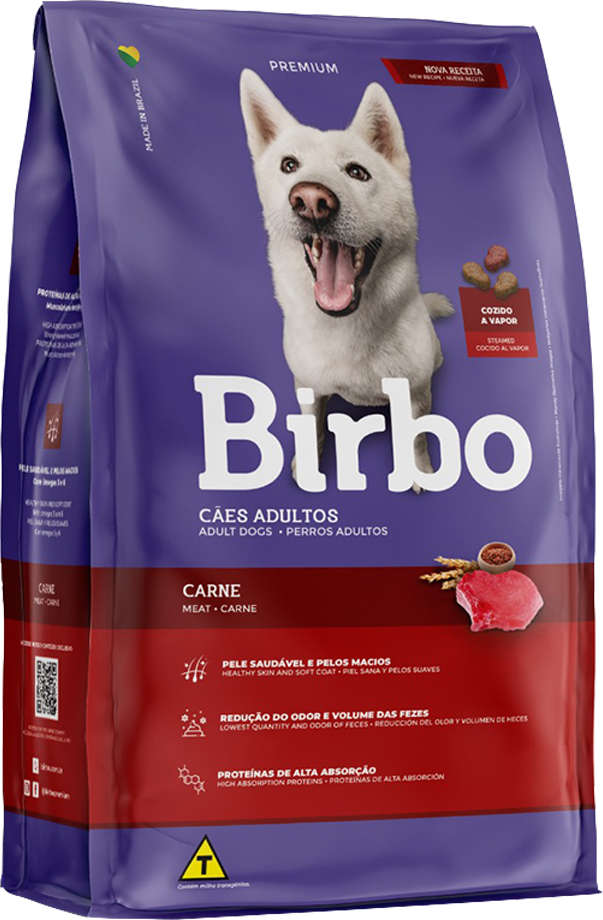 Ração Seca Birbo Carne para Cães Adultos