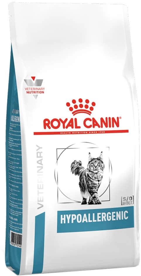 Ração Royal Canin Feline Veterinary Diet Hypoallergenic para Gatos com Alergia Alimentar