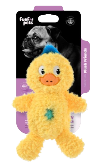 PLUSH DUCKLING SOUND HEART