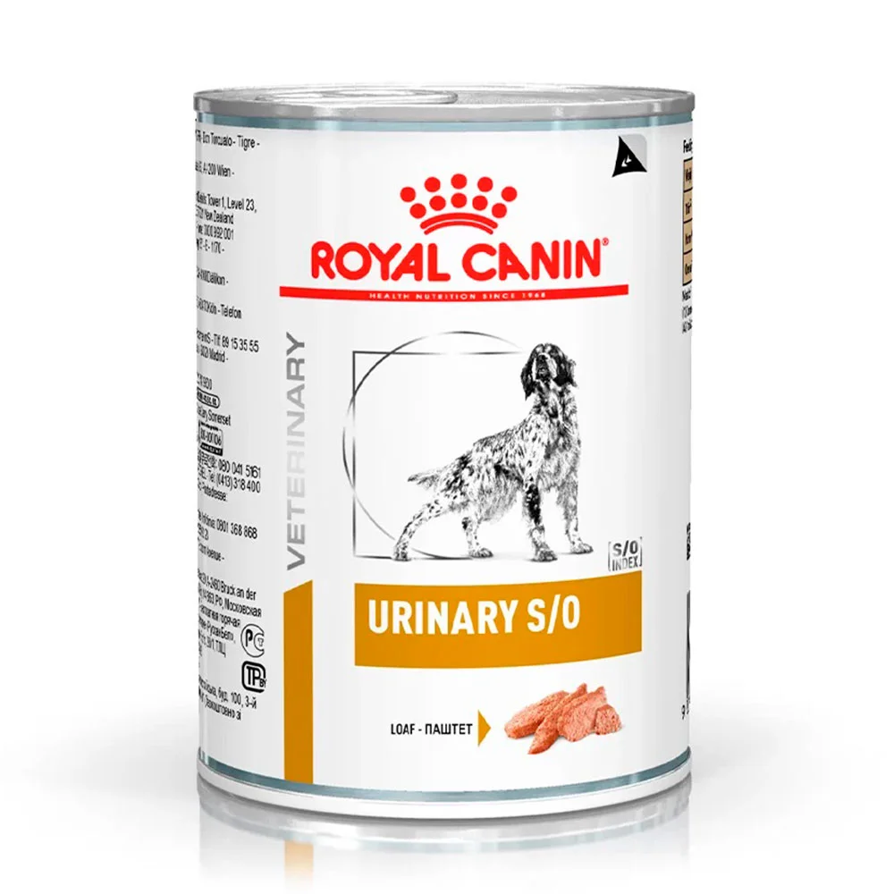 Ração Royal Canin Lata Canine Veterinary Diet Urinary S/O