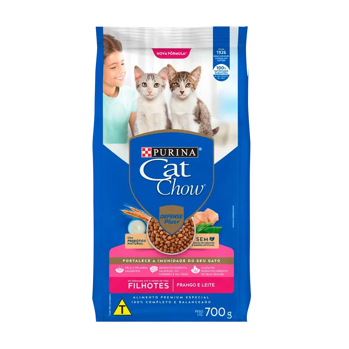 Ração Nestlé Purina Cat Chow Filhotes Frango e Leite