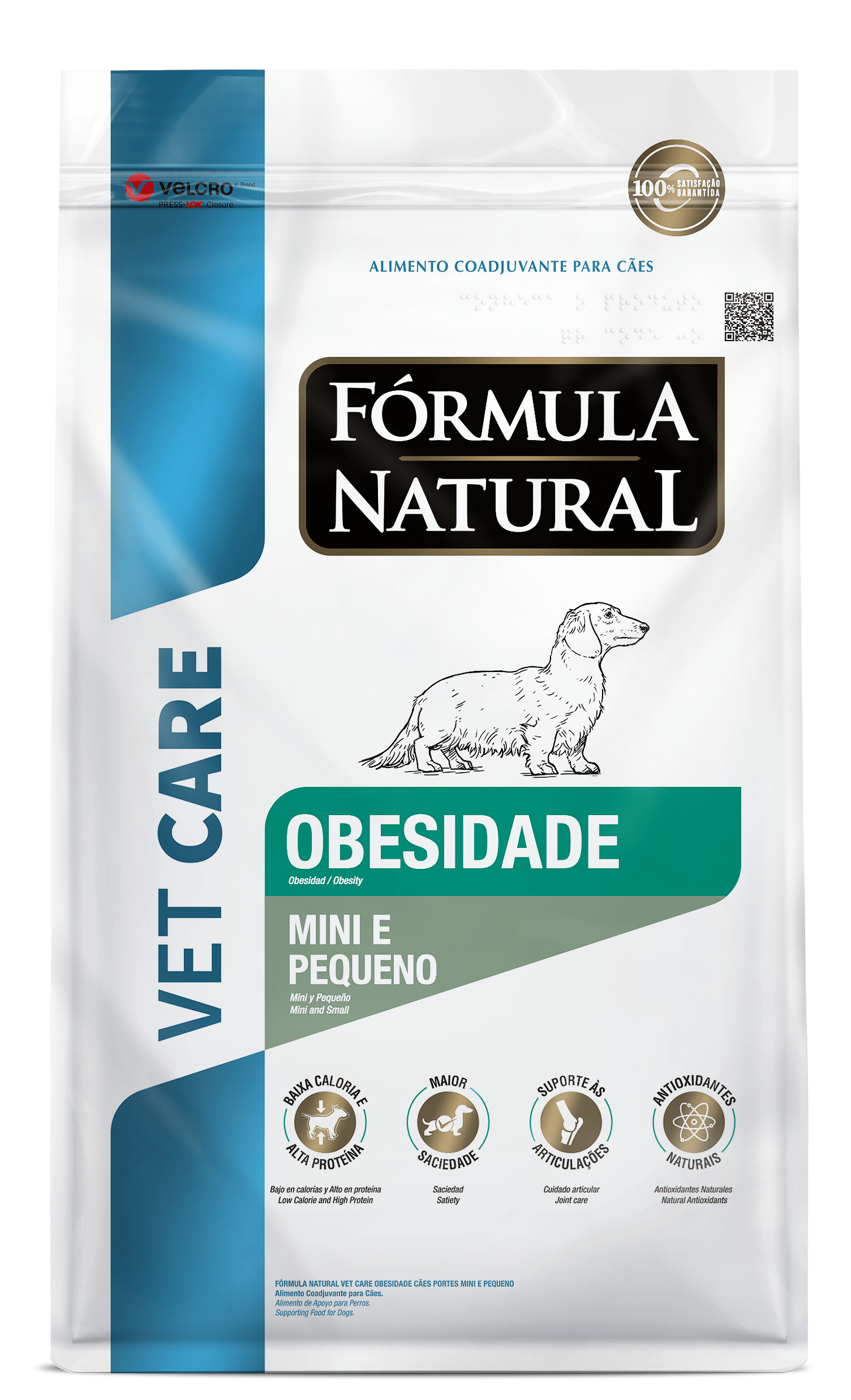 Fórmula Natural Vet Care Obesidade para Cães Porte Mini e Pequeno 2kg