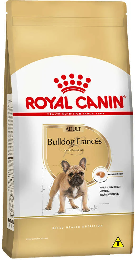 Ração Royal Canin para Cães Adultos da Raça Bulldog Francês