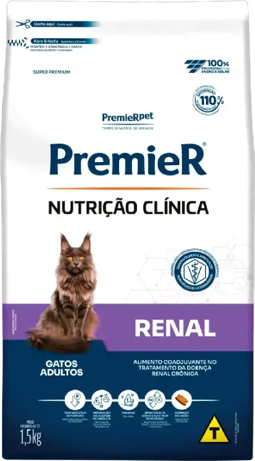 PremieR Nutrição Clínica para Gatos Renal 1,5g