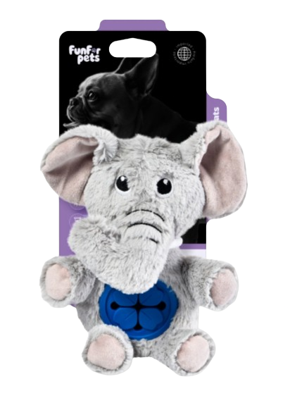 PLUSH ELEPHANT SNACK HOLDER