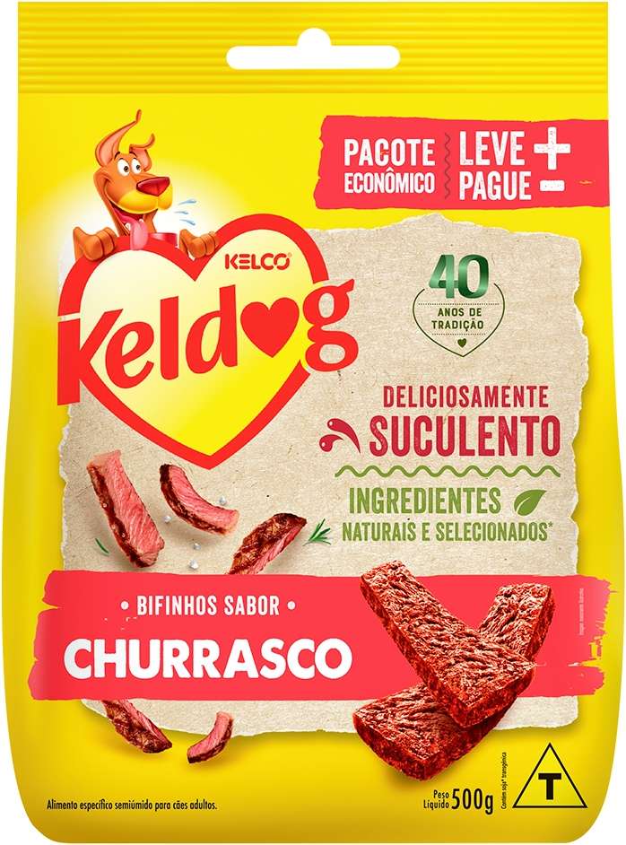 Bifinho Keldog para Cães Sabor Frango Grelhado