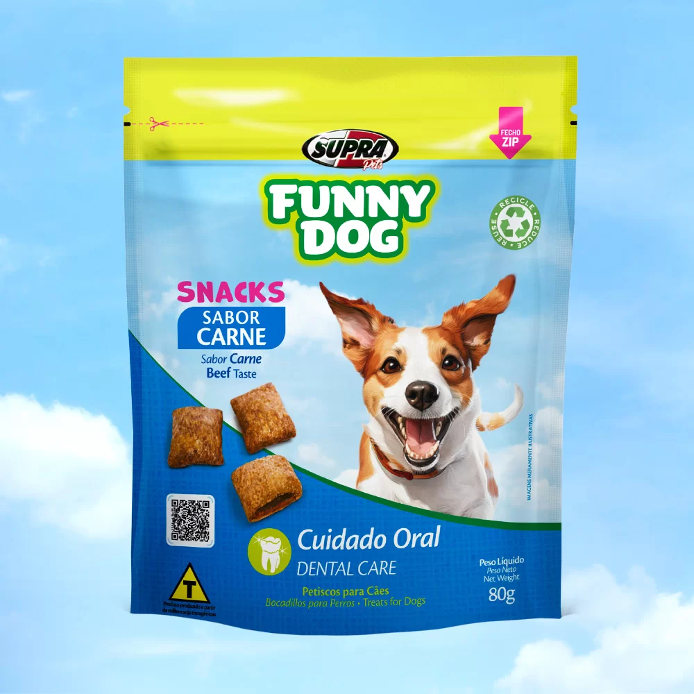 Petisco Snack Funny Dog Carne