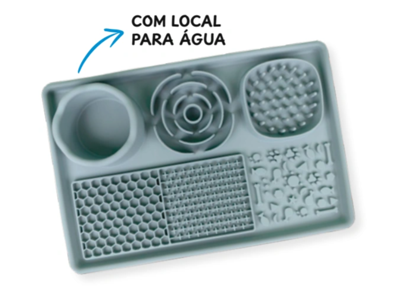 SILICONE SLOW FOOD  LICKING MAT 6X1