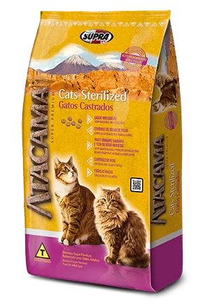 Ração Seca Atacama Cats Sterilized para Gatos Castrados