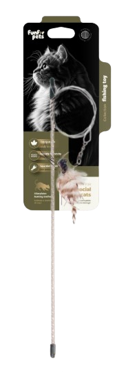 FUNCAT TOY WAND BAIT FLY
